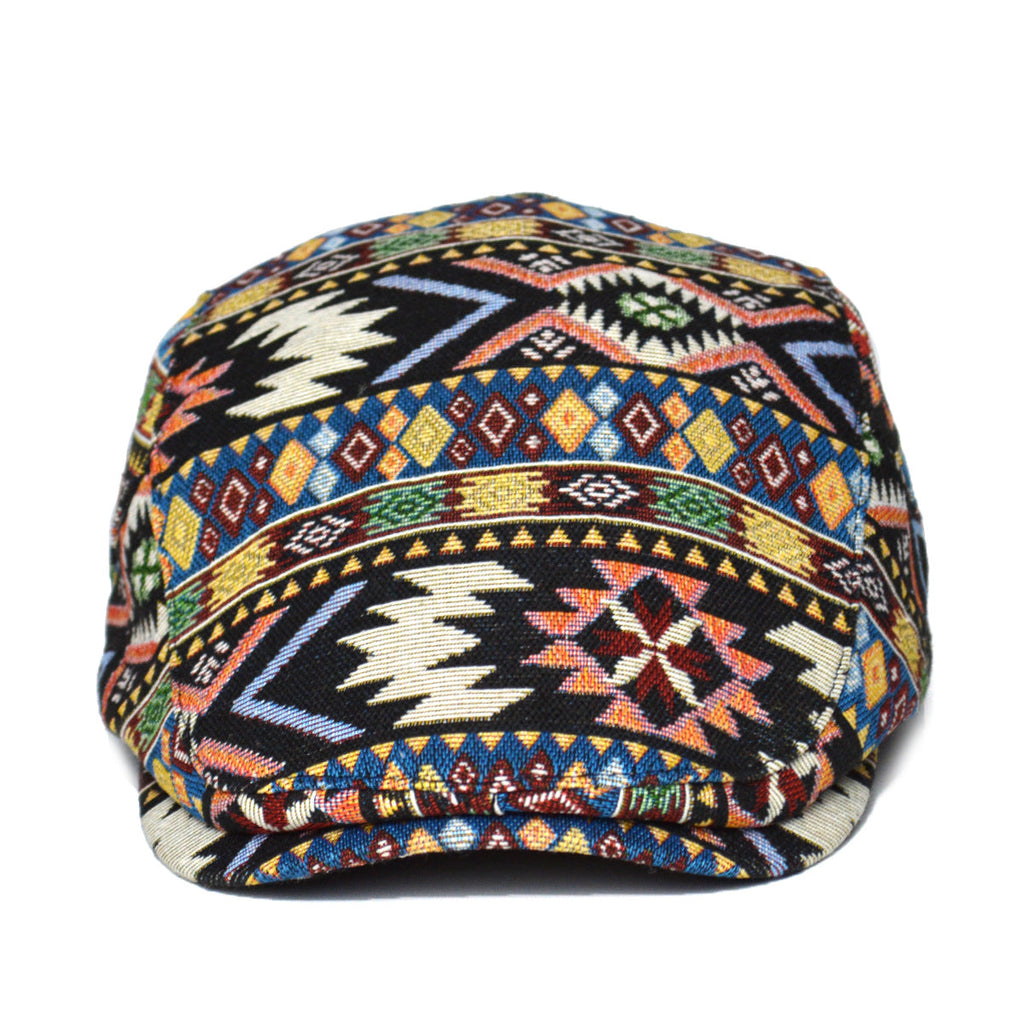 Women’s Retro Beret Hat – Chic British Style Ethnic Beret by FitiqueFit