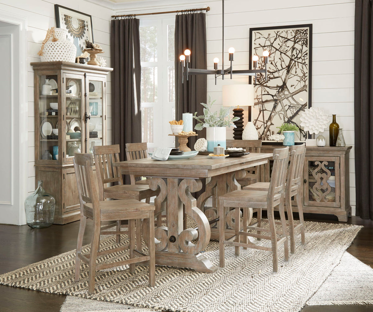Tinley Park - Server - Dove Tail Gray by Unique Piece Furniture