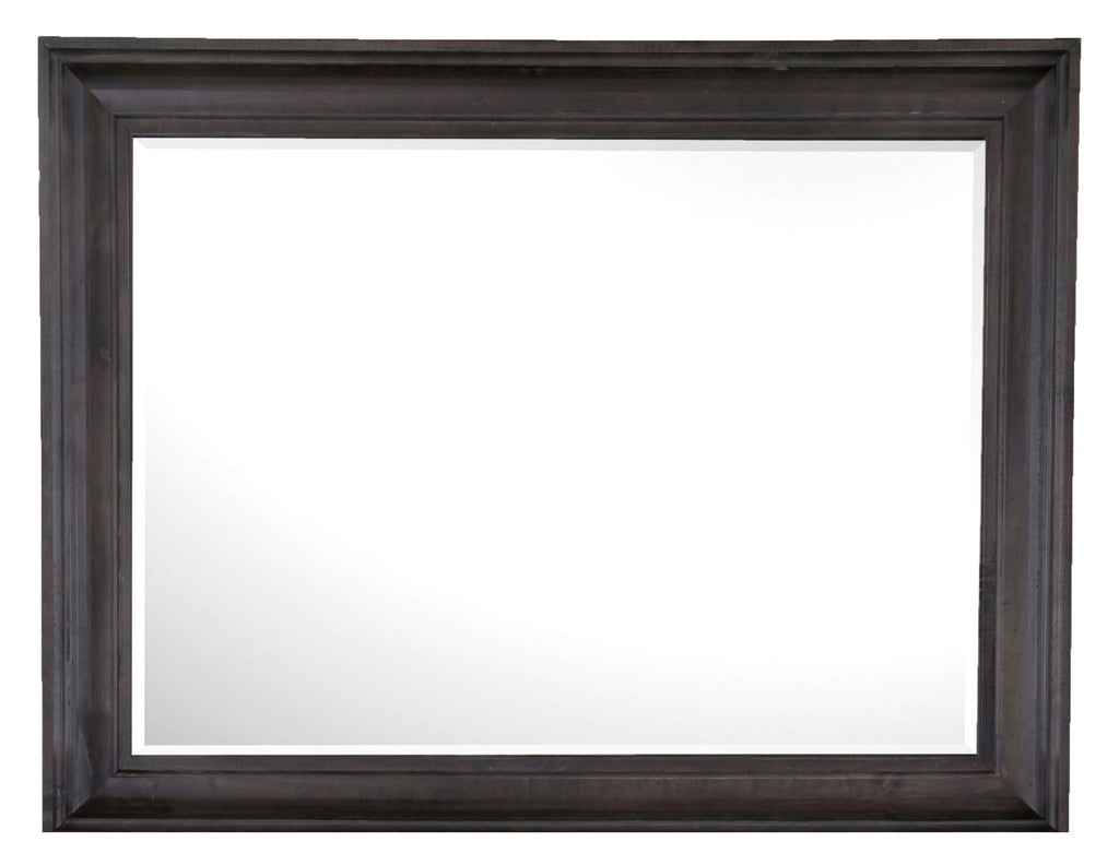 Calistoga - Mirror In Weathered Charcoal - Weathered Charcoal by Unique Piece Furniture