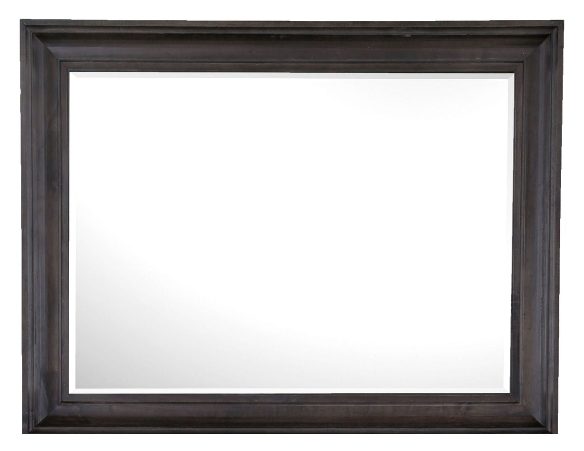Calistoga - Mirror In Weathered Charcoal - Weathered Charcoal by Unique Piece Furniture