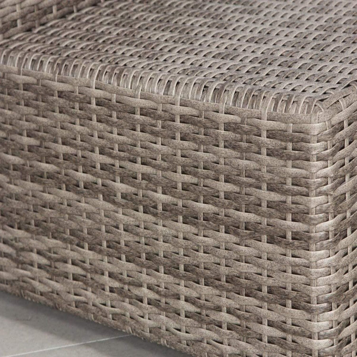 Stylish Outdoor Ottoman With Cushion For Comfort by Unique Piece Furniture
