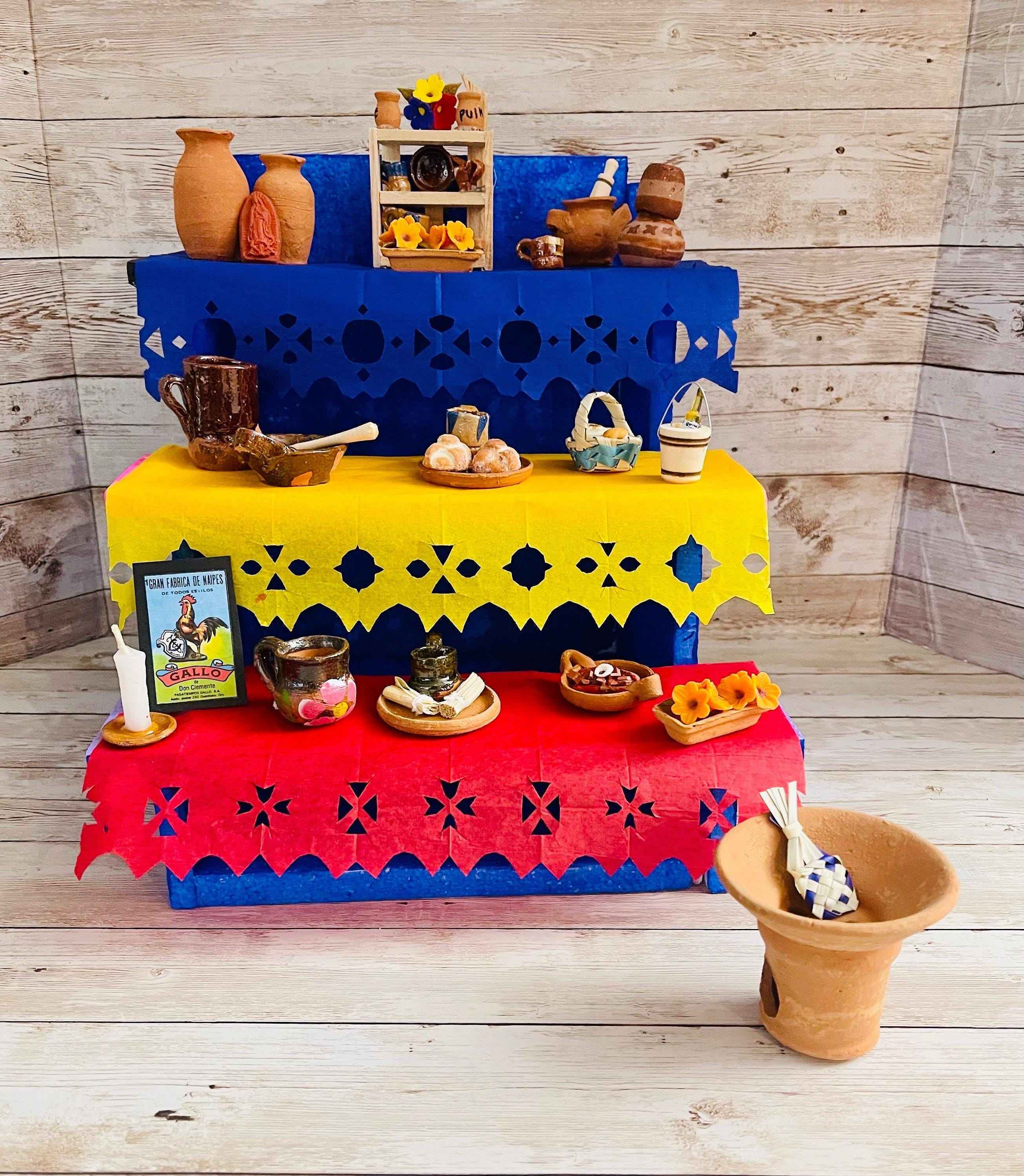 Altar de Ofrenda para Dia De Los Muertos Styrofoam Day of the Dead Offering Altar