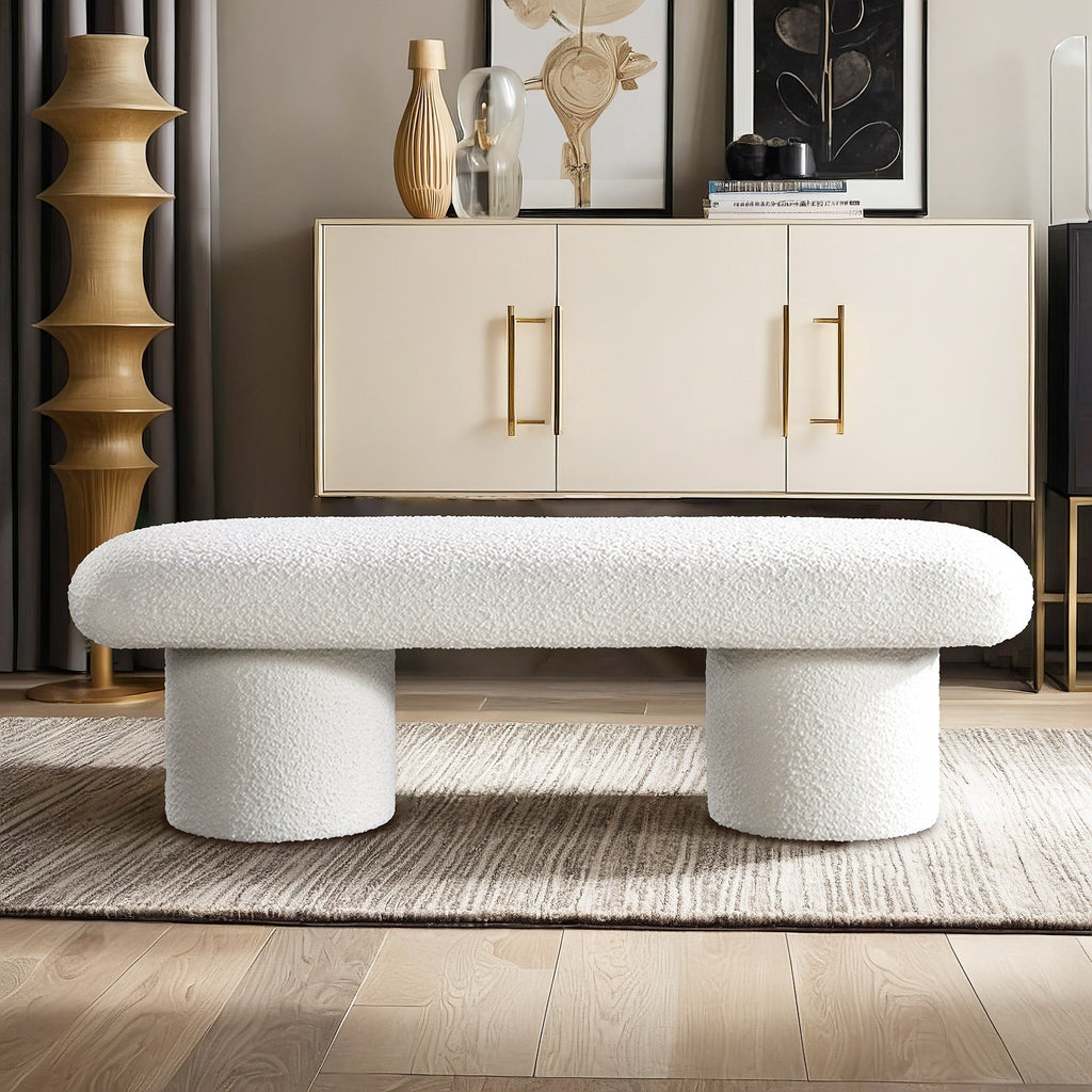 Randolph - Bench - Ivory by Unique Piece Furniture