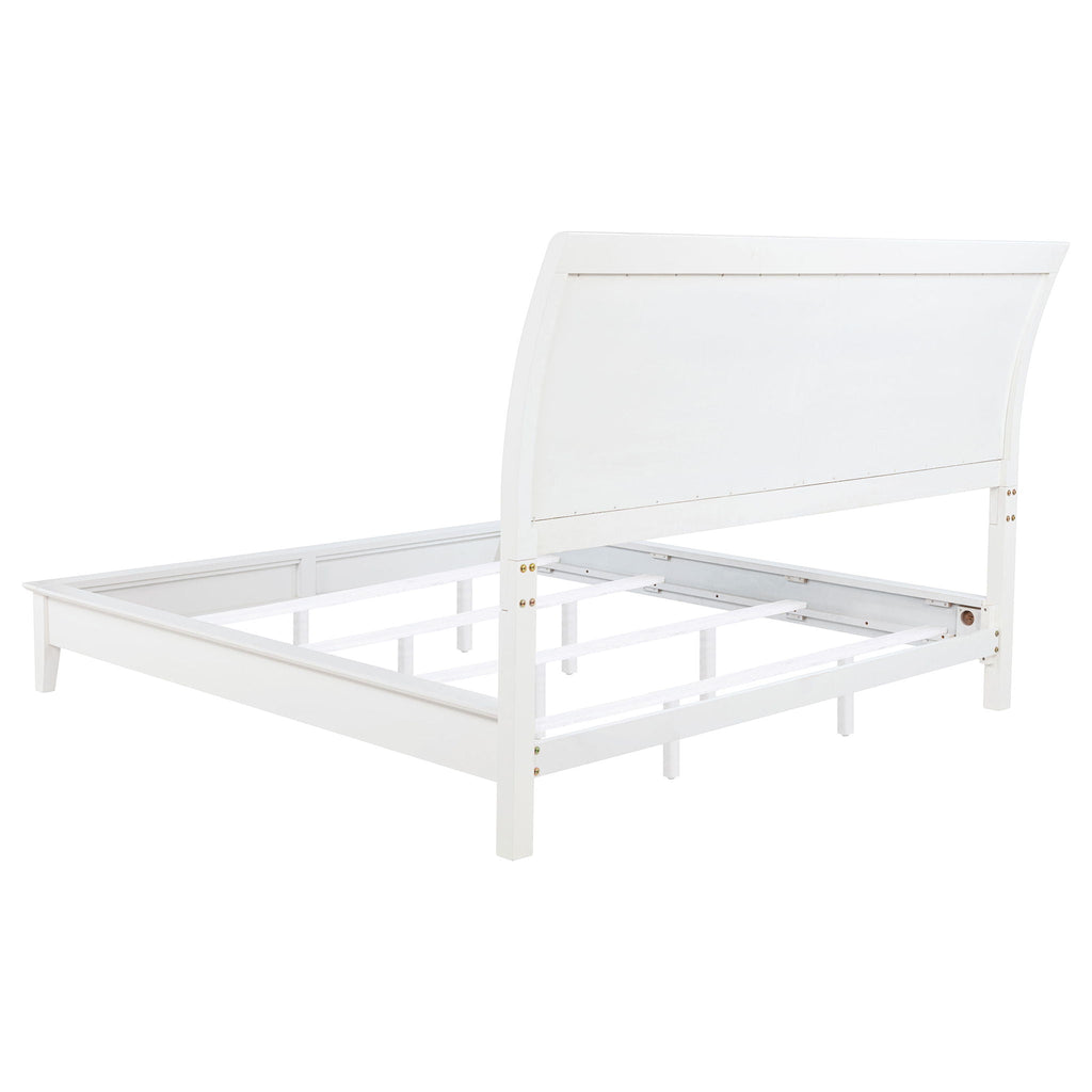Bexhill 4-piece Eastern King Bedroom Set White by Unique Piece Furniture