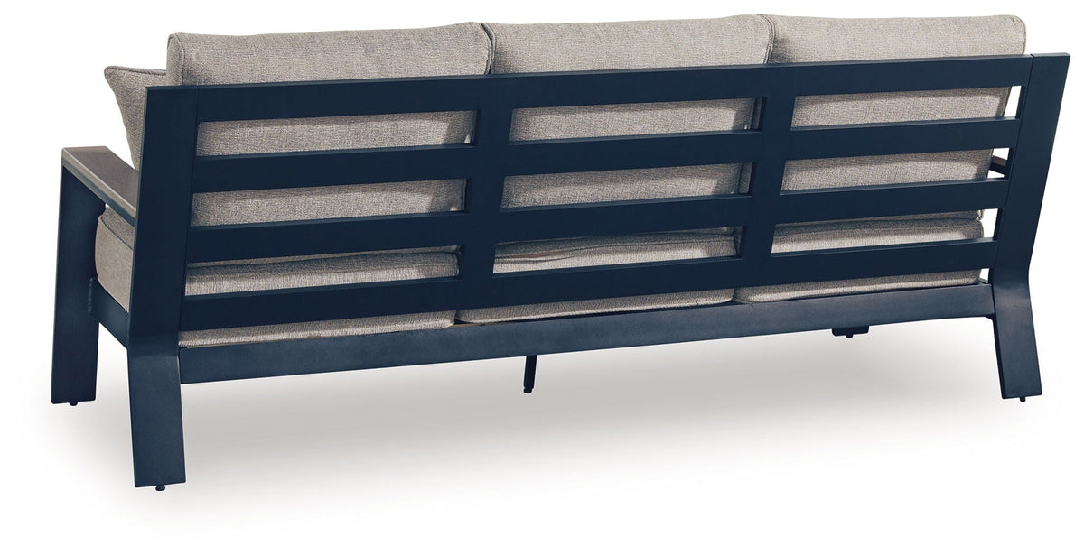 East Beach - Sofa With Cushion - Blue by Unique Piece Furniture