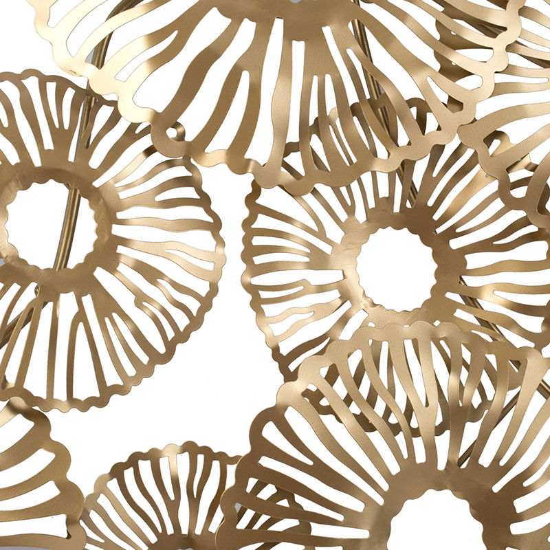 Iron Wall Art - Gold by Unique Piece Furniture
