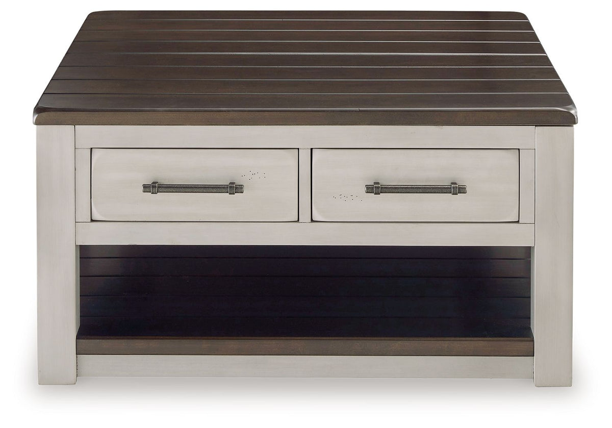 Darborn - Lift Top Cocktail Table - Gray / Brown by Unique Piece Furniture