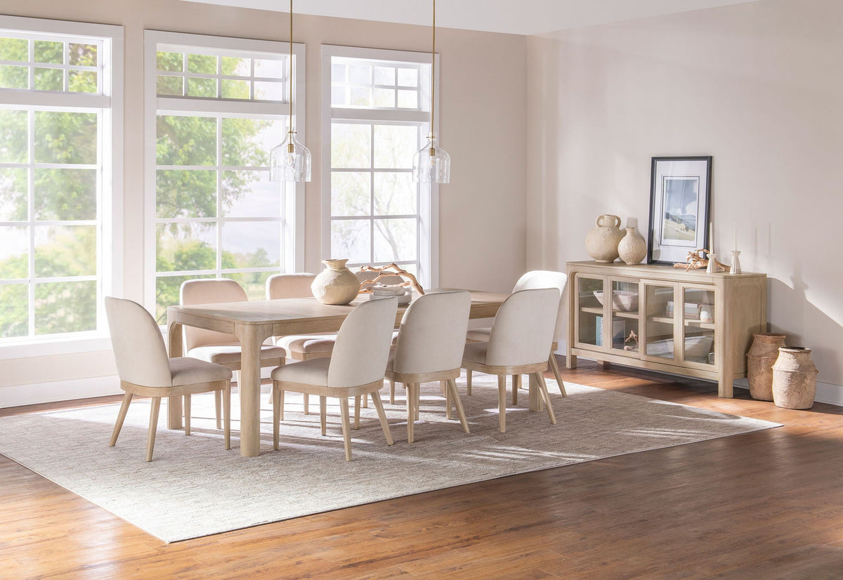 Solano 9-piece Extension Table Dining Set Weathered Mango by Unique Piece Furniture