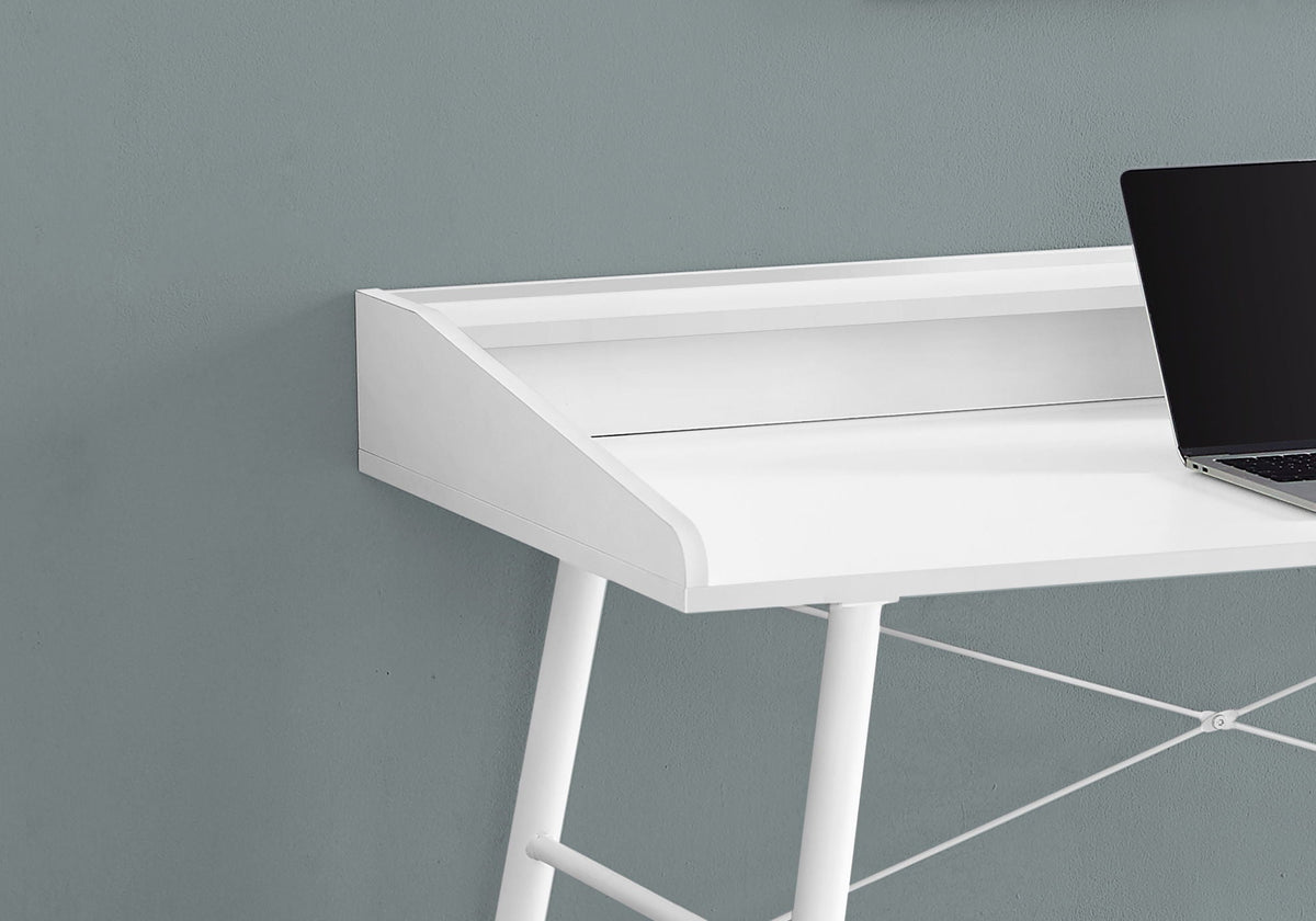 Computer Desk For Home Office, Laptop Storage Shelves, Contemporary & Modern by Unique Piece Furniture