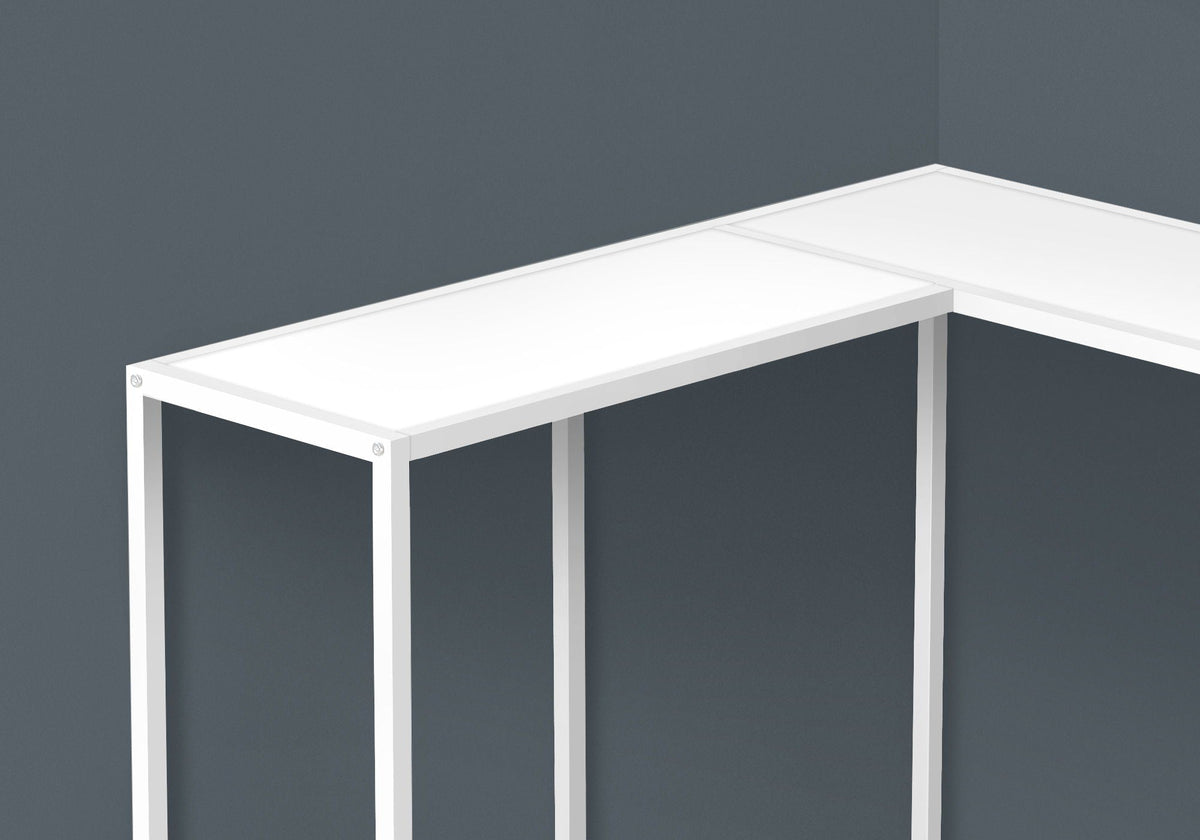 Corner Accent Console Table For Entryway, Unique L-Shaped Design by Unique Piece Furniture
