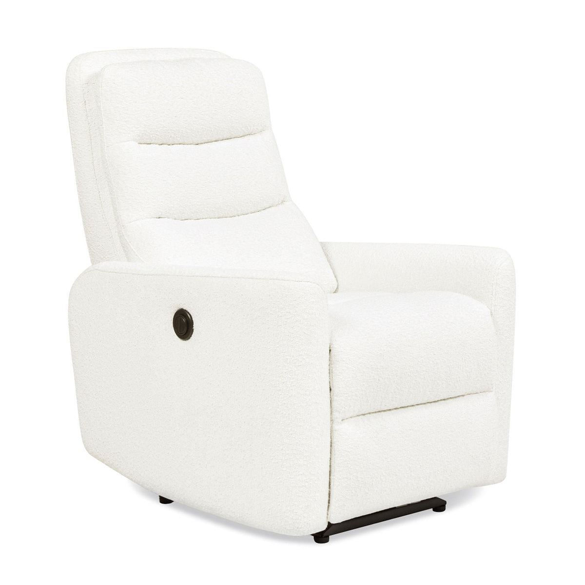 Bloomy - High Back Power Recliner Motion Chair - Chiffon White by Unique Piece Furniture