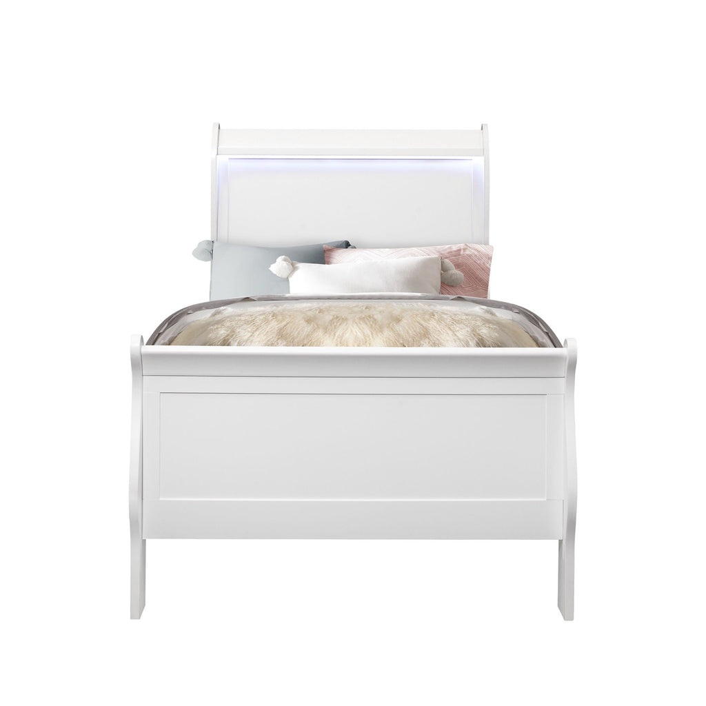 Charlston - Bed With LED by Unique Piece Furniture