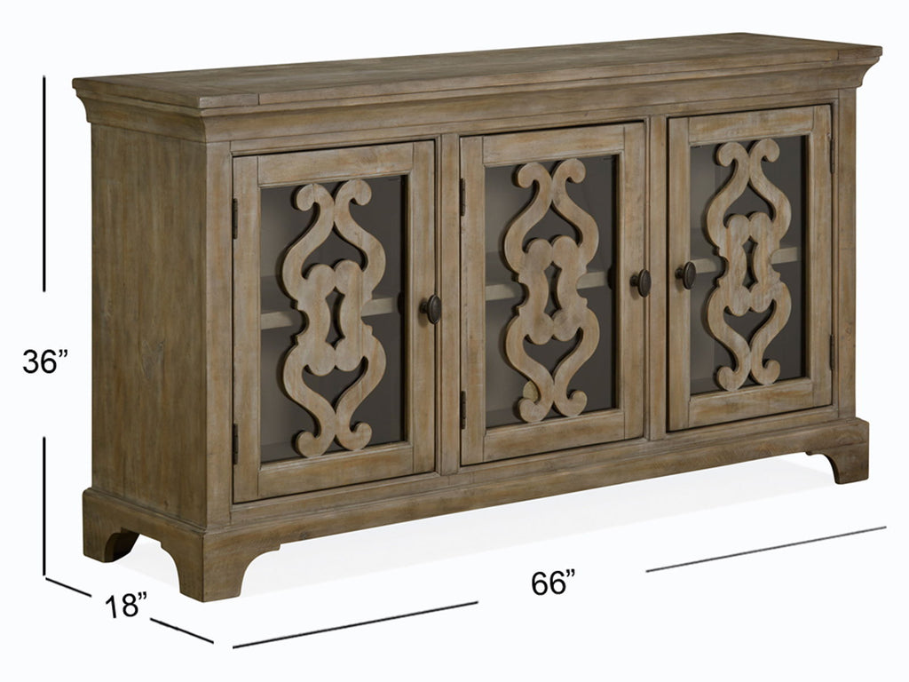 Tinley Park - Server - Dove Tail Gray by Unique Piece Furniture