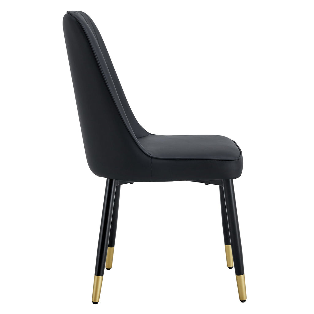 Modern Chair With Metal Legs by Unique Piece Furniture