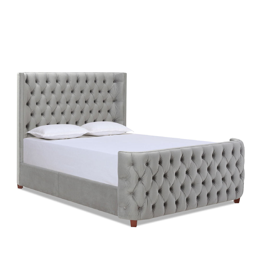 Brooklyn - Tufted Panel Bed Headboard And Footboard Set by Unique Piece Furniture