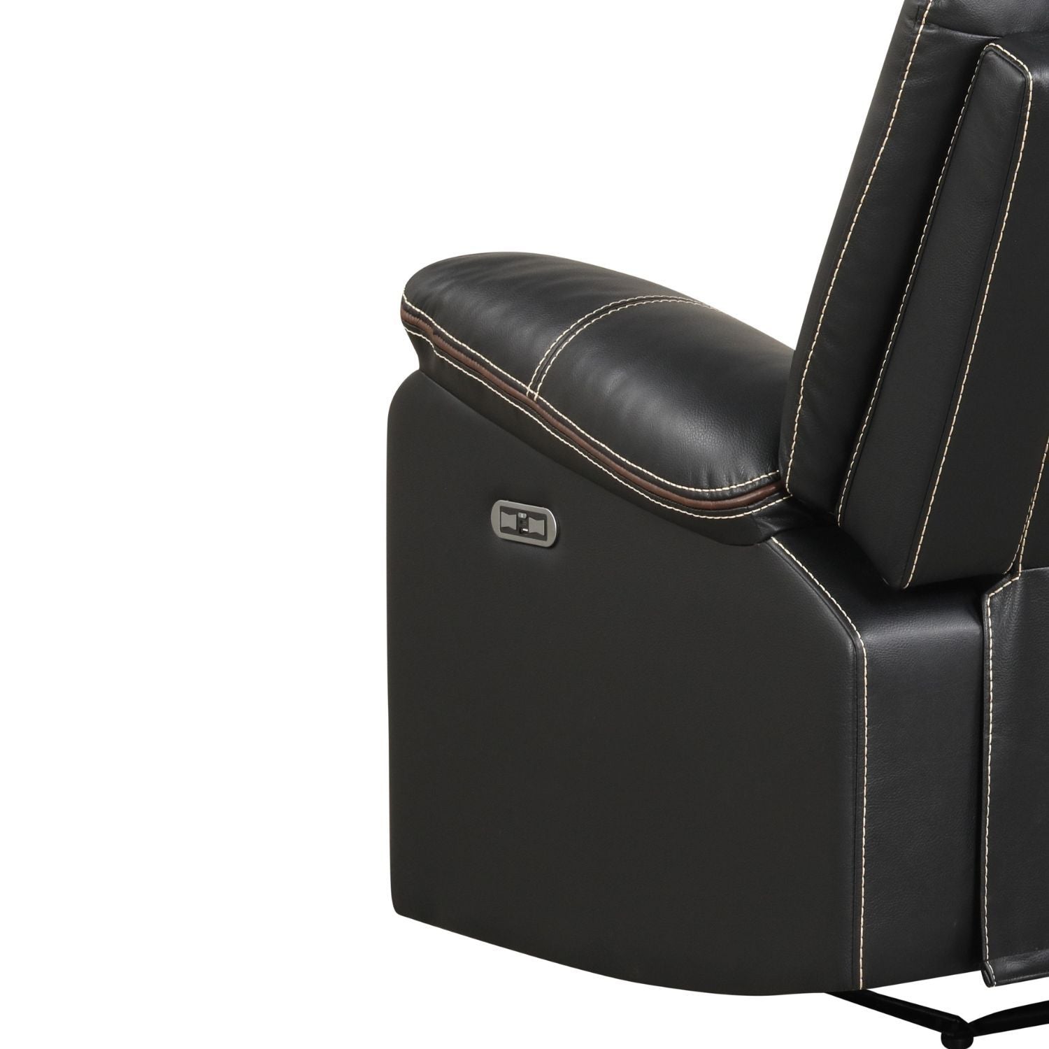 Challenger - LED Power Recliner Chair by Unique Piece Furniture