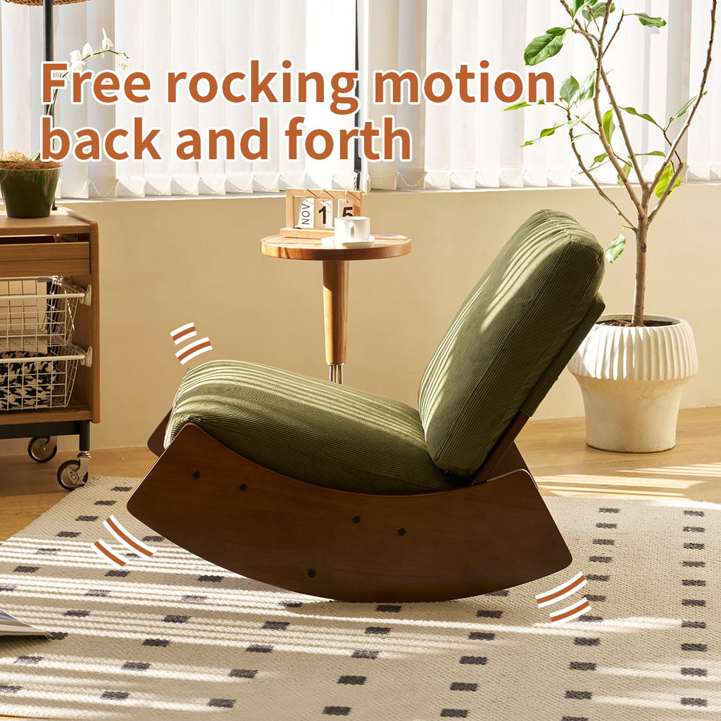 Comfortable High-Quality Upholstery Glider Rocking Chair by Unique Piece Furniture