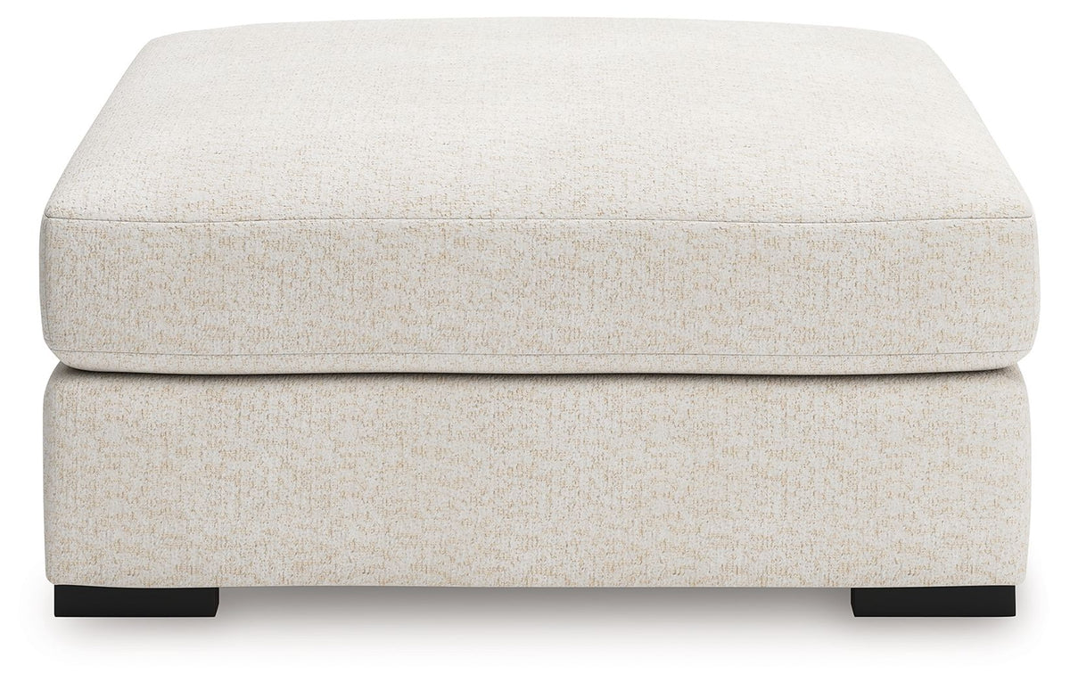 Donelson Creek - Oversized Accent Ottoman - Vanilla by Unique Piece Furniture