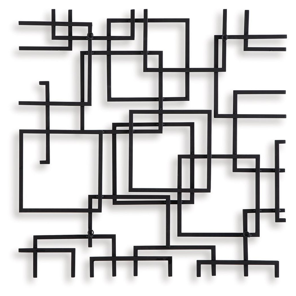Aadanton - Wall Decor - Black by Unique Piece Furniture
