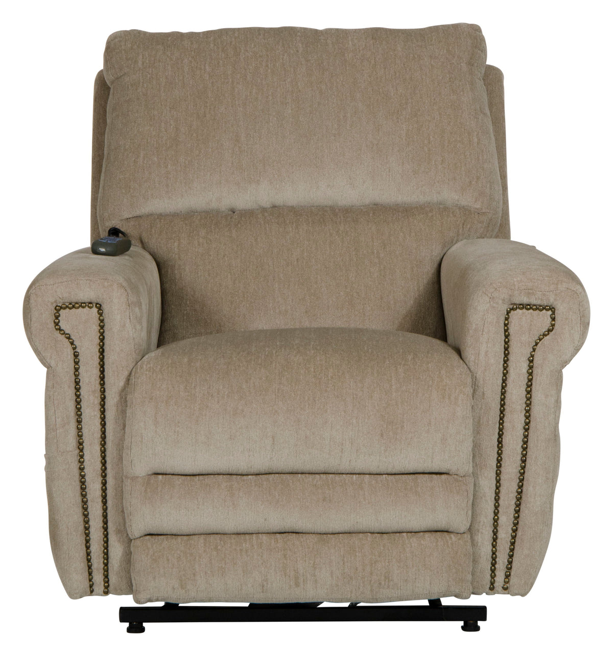 Warner - Power Headrest With Lumbar Power Lay Flat Recliner by Unique Piece Furniture
