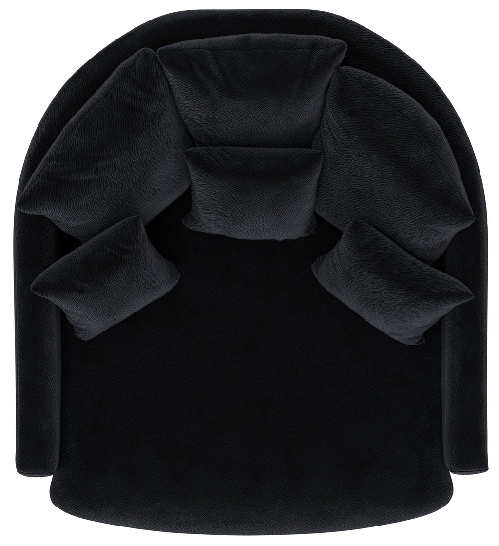 Matty - Round Accent Cuddle Chaise by Unique Piece Furniture