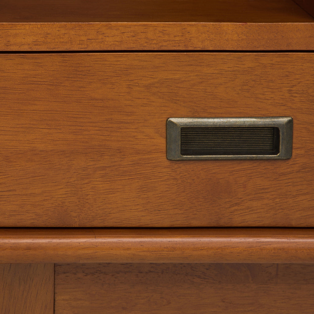 Draper - Mid Century Wide Bookcase And Storage Unit by Unique Piece Furniture