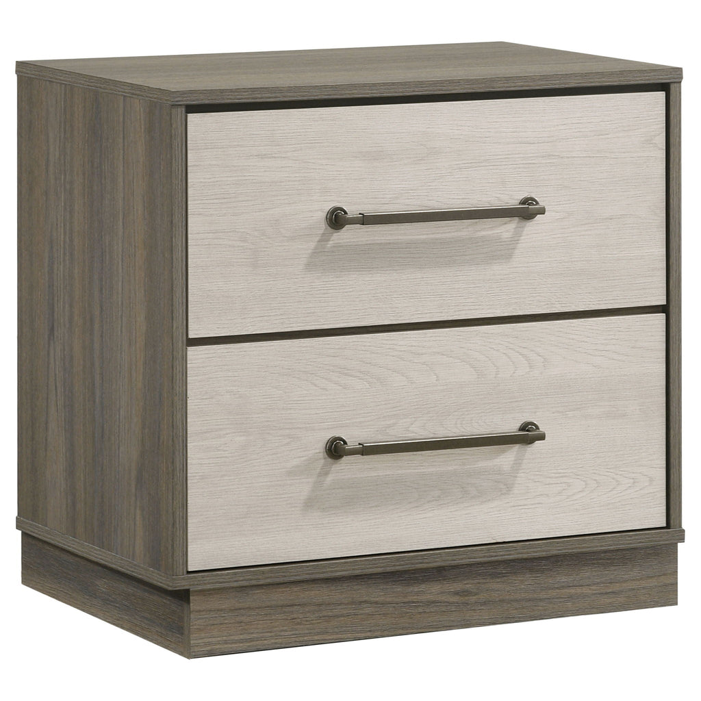 Fenwick 4-piece Eastern King Bedroom Set Grey Oak by Unique Piece Furniture