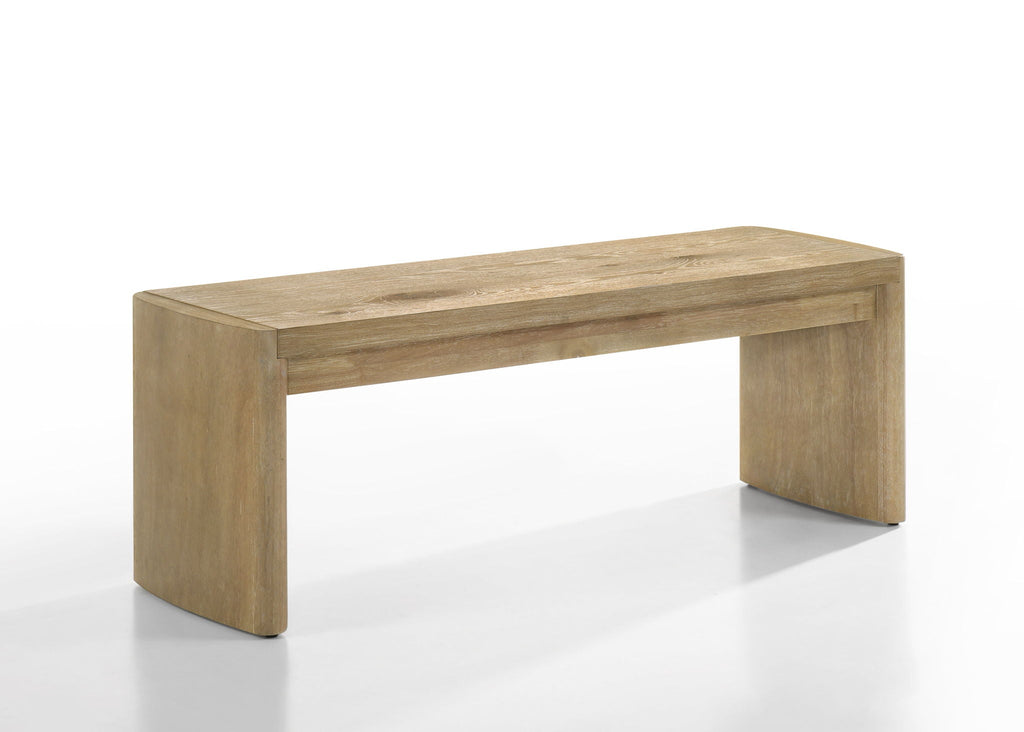 Magnus - Wide Dining Bench - Wooden Oak by Unique Piece Furniture