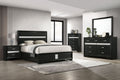 Miranda 5-piece Eastern King Bedroom Set Black by Unique Piece Furniture