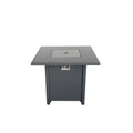 Outdoor Fire Pit Table With Lid - Gray by Unique Piece Furniture