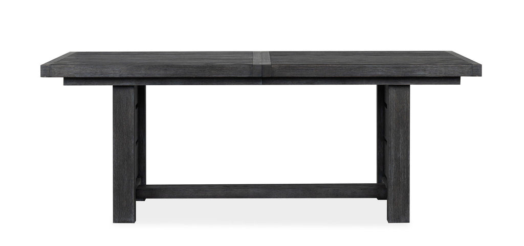 Plum Creek - Extendable Trestle Dining Table by Unique Piece Furniture