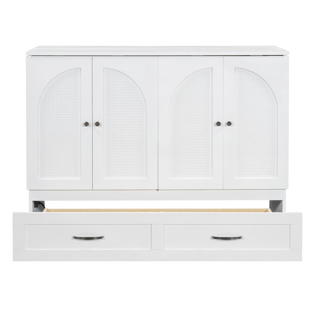 Murphy Bed With Large Drawers by Unique Piece Furniture