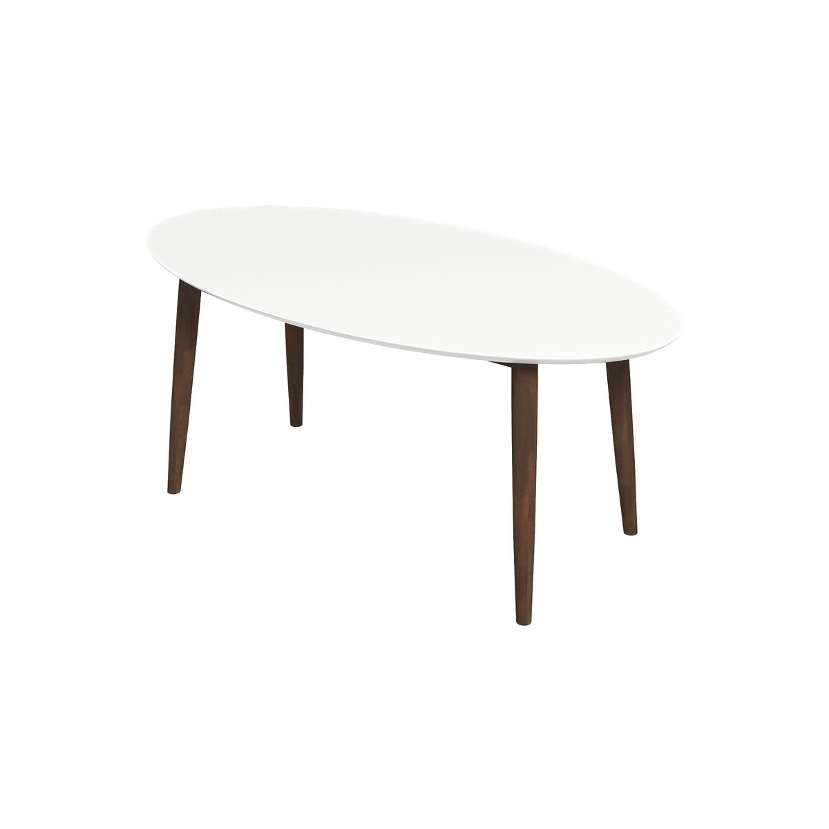 Ada - Mid-Century Modern Style Oval Dining Table by Unique Piece Furniture
