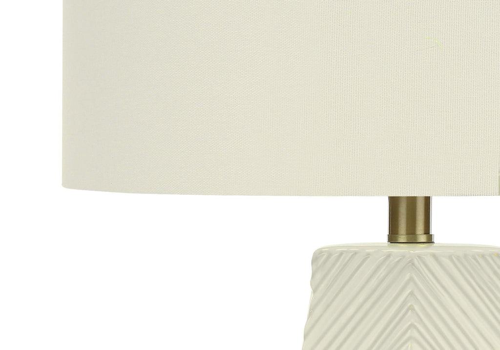 Lighting, Table Lamp, Ceramic, Contemporary - White by Unique Piece Furniture
