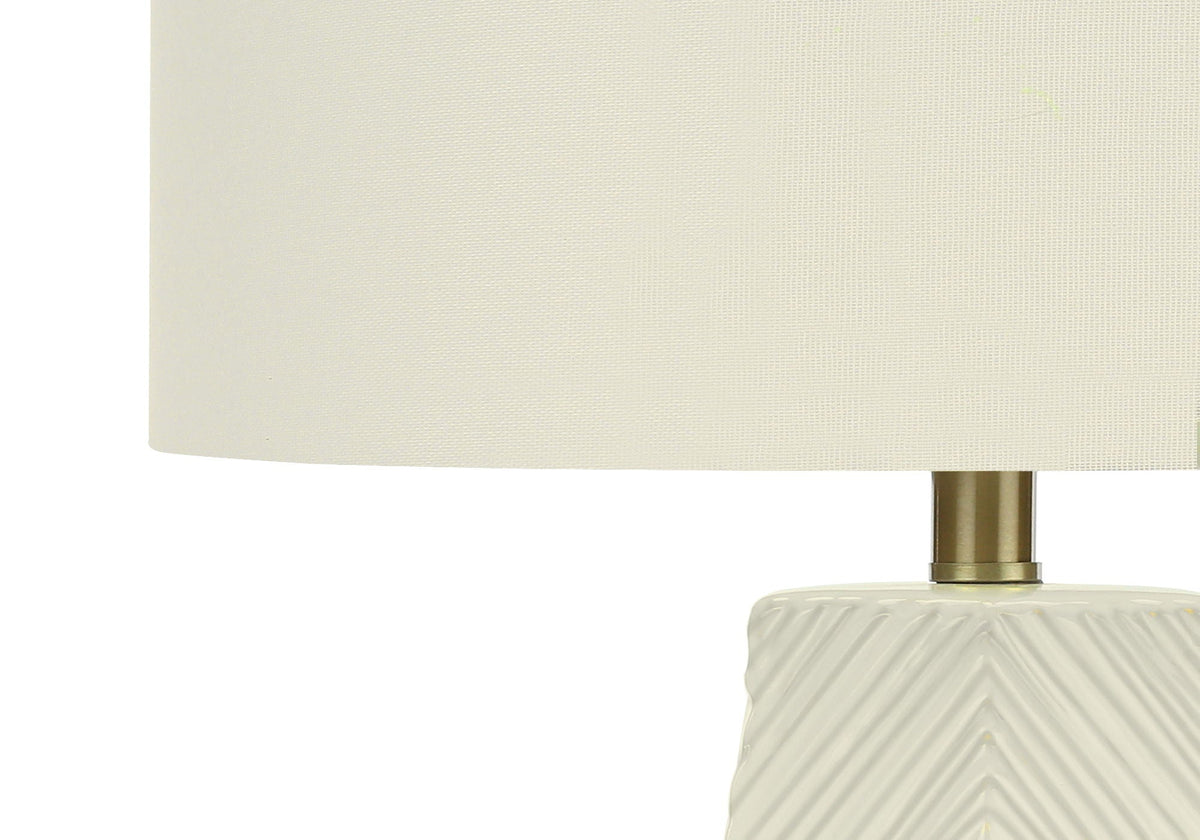 Lighting, Table Lamp, Ceramic, Contemporary - White by Unique Piece Furniture