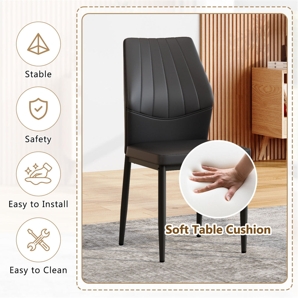 Dining Chairs With Shell Pattern, Comfort And Style by Unique Piece Furniture