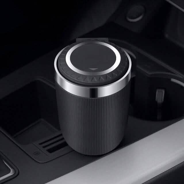 Car Ashtray Multi-functional Universal Household Portable Metal Liner Ashtray by DailySale