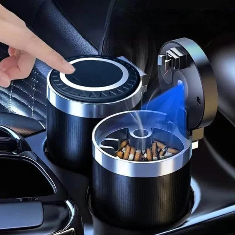 Car Ashtray Multi-functional Universal Household Portable Metal Liner Ashtray by DailySale