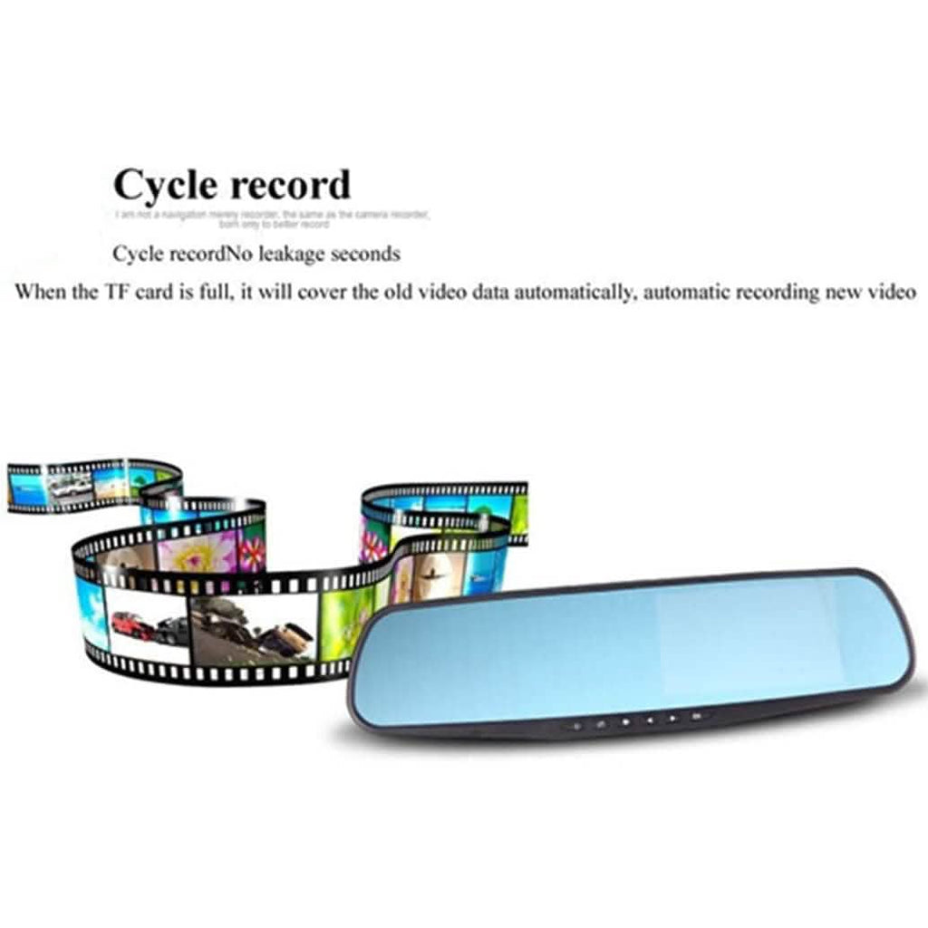Car DVR Rear View Mirror Video Recorder by DailySale