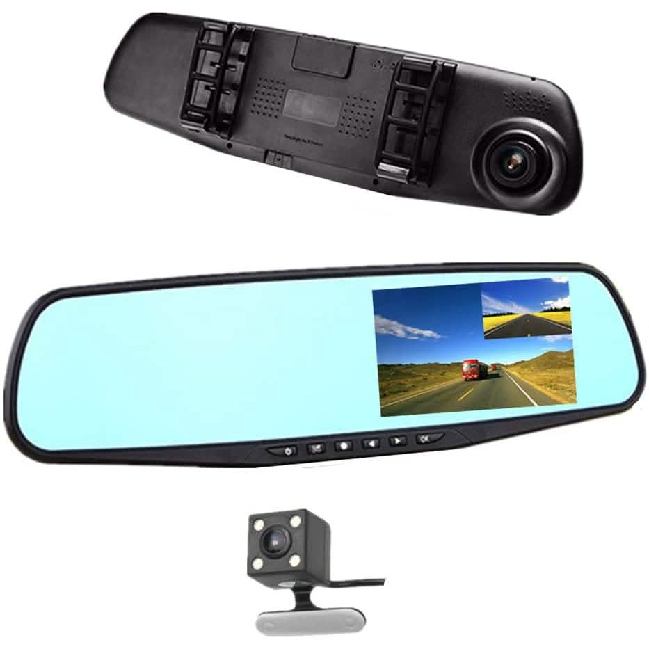 Car DVR Rear View Mirror Video Recorder by DailySale