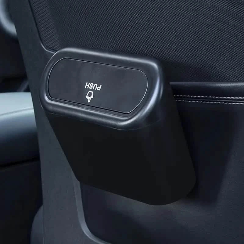 Car Trash Can with Lid Hanging Vehicle Garbage Organizer by DailySale