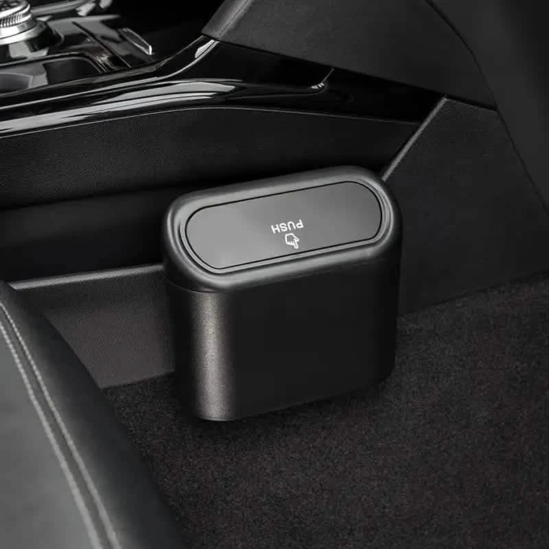 Car Trash Can with Lid Hanging Vehicle Garbage Organizer by DailySale