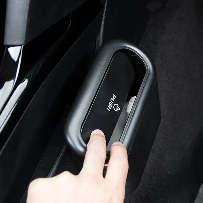 Car Trash Can with Lid Hanging Vehicle Garbage Organizer by DailySale