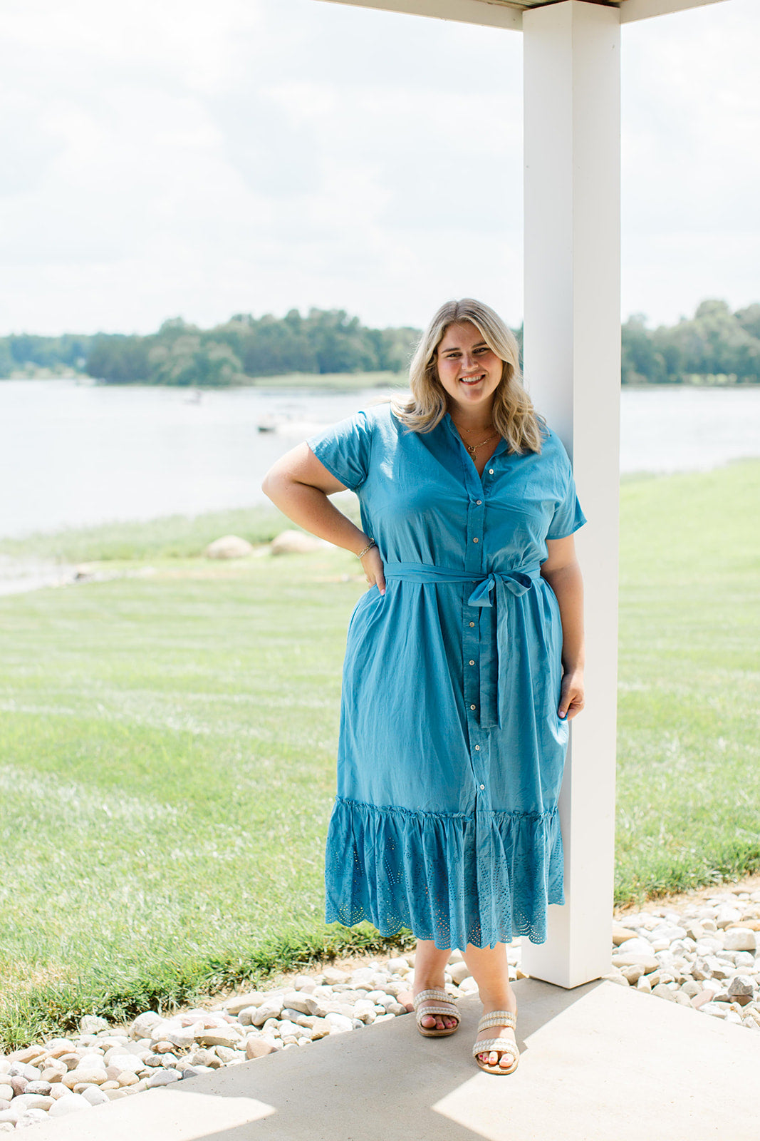 The Natalie in Blueberry Smoothie - Final Sale by Carla Kiley Collection