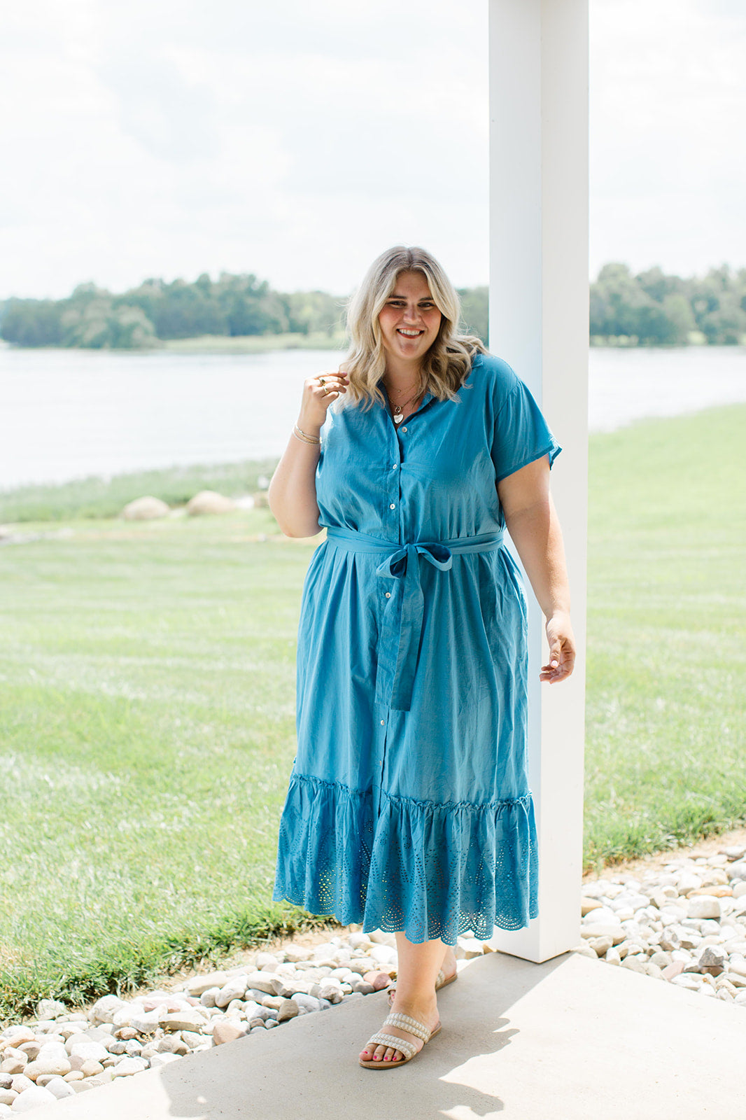 The Natalie in Blueberry Smoothie - Final Sale by Carla Kiley Collection