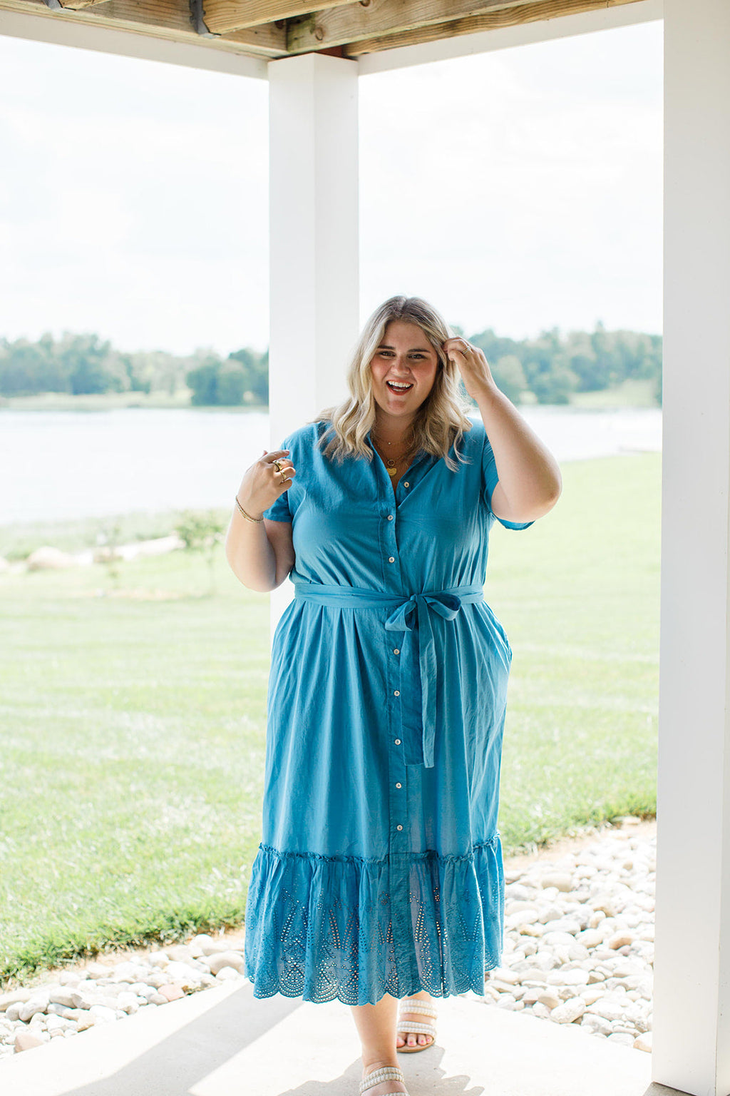The Natalie in Blueberry Smoothie - Final Sale by Carla Kiley Collection