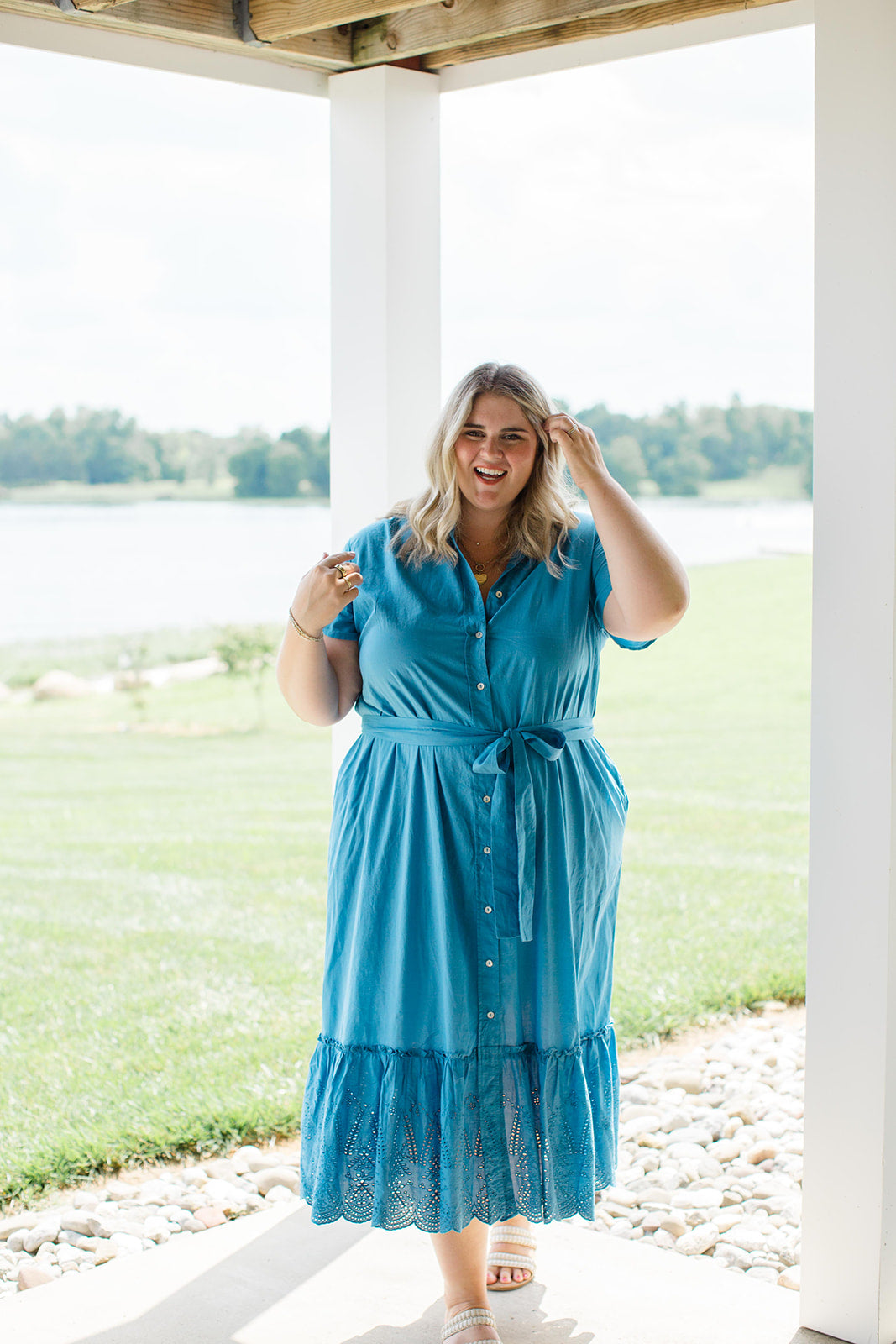 The Natalie in Blueberry Smoothie - Final Sale by Carla Kiley Collection