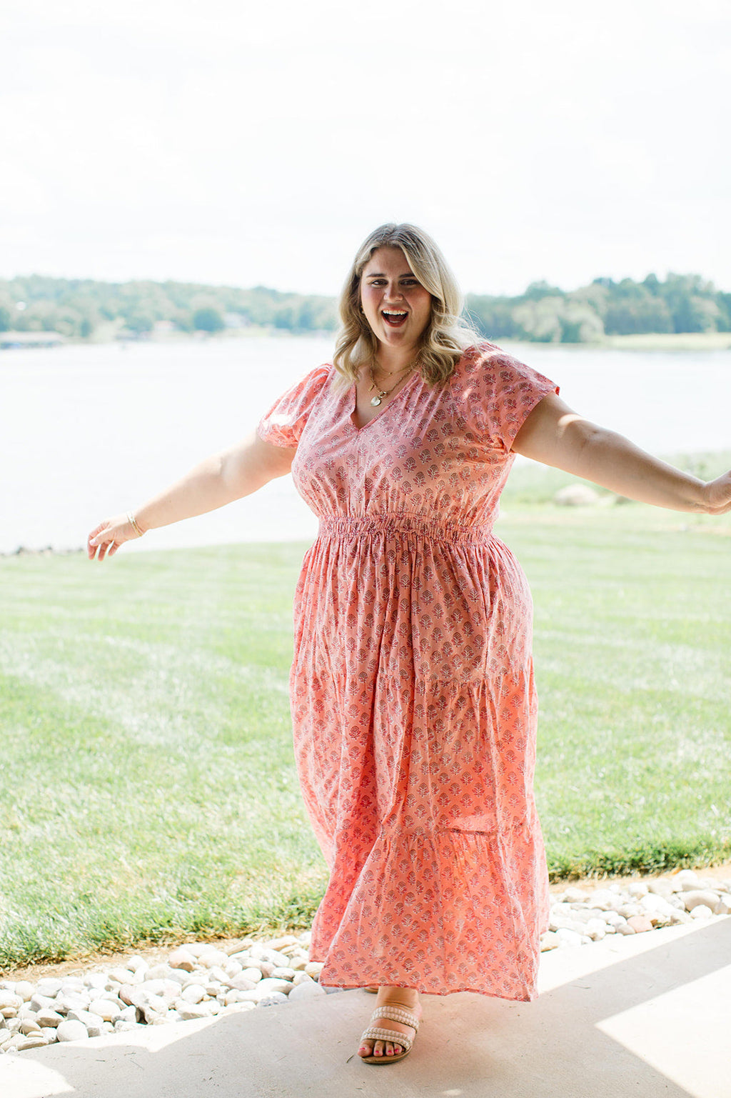 The Sarah in Peach Cobbler by Carla Kiley Collection