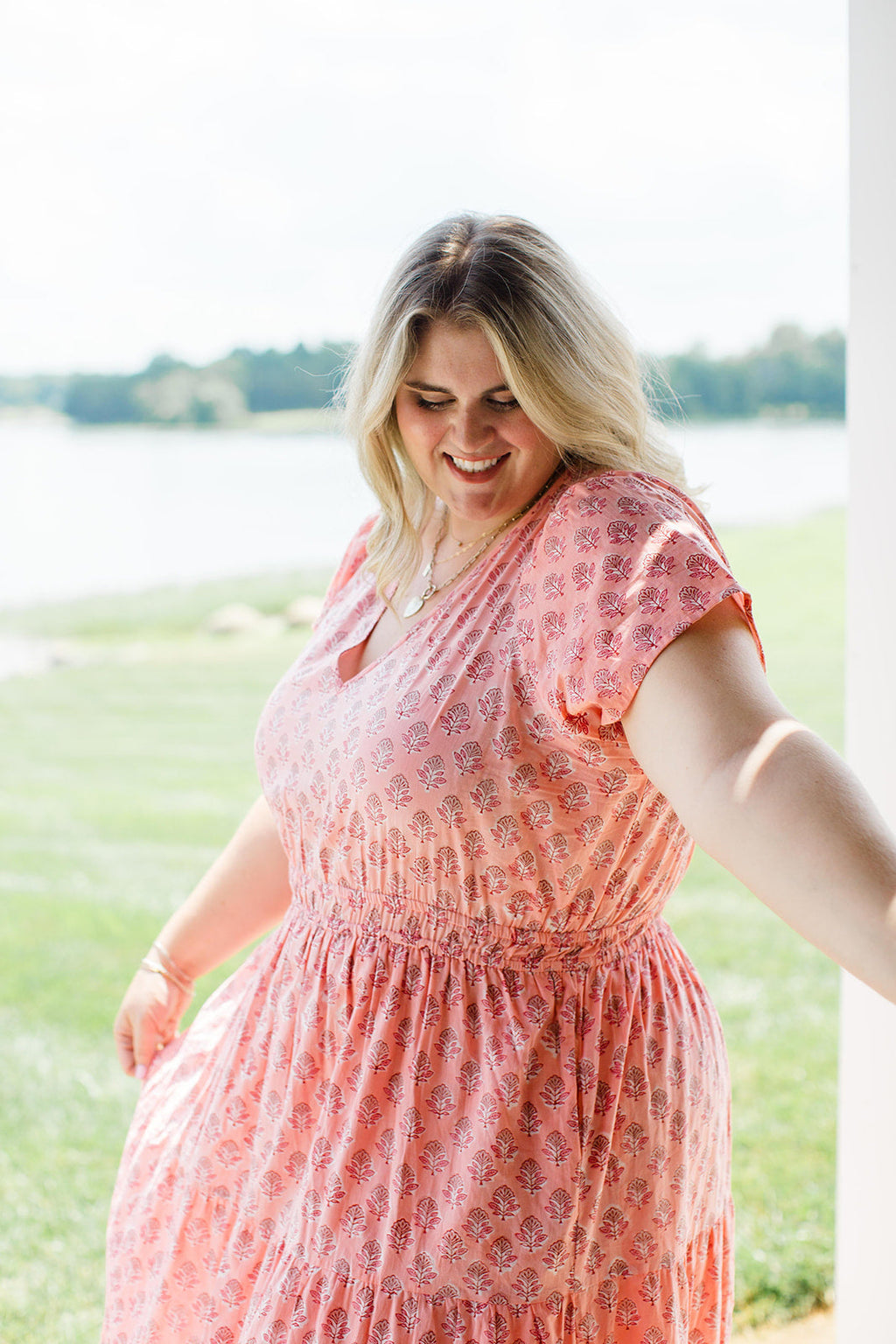 The Sarah in Peach Cobbler by Carla Kiley Collection