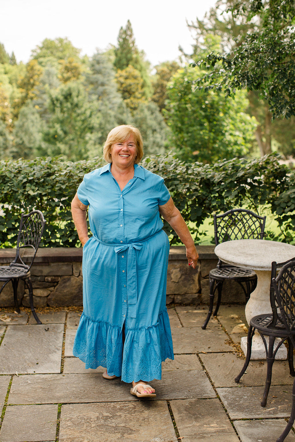 The Natalie in Blueberry Smoothie - Final Sale by Carla Kiley Collection